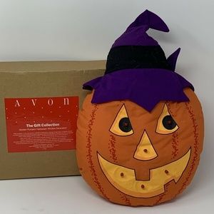 Vtg Avon Soft Gordon Pumpkin Halloween Light Up